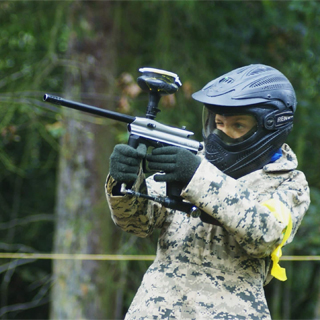Junior Paintballing for 2 (beginners) image