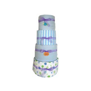 Under the Sea Nappy Cake image