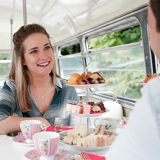 Vintage Bus Afternoon Tea