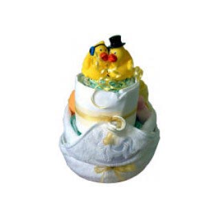 Bath Time Nappy Cake image