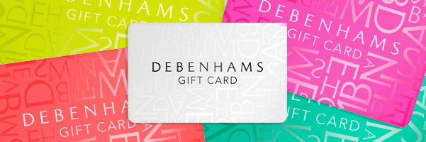 Debenhams Gift Vouchers