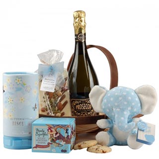 New Baby Boy Gift Hamper image