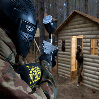 Junior Paintballing for 3 (beginners) image