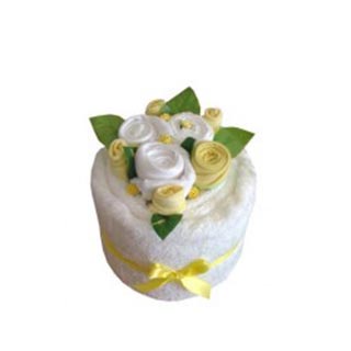 Blooming Towel Cake - Lemon image